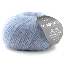 Pelote de laine Plassard Mélodie bleu precio
