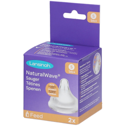 Lansinoh NaturalWave® Lot de 2 tétines péristaltiques débit lent características
