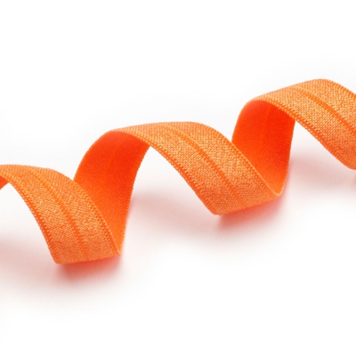 Elastique biais orange pré-plié