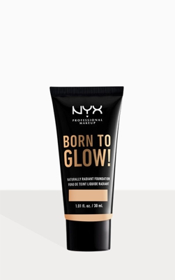 NYX PMU - Fond de teint Born To Glow - Buff 30 ml, Buff