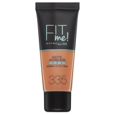 Fit Me! Maybelline Fond de Teint Matte + Poreless 30 ml (différentes teintes disponibles) - 335 Classic Tan