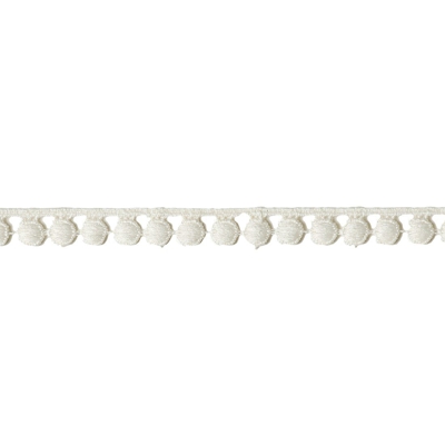 Ruban guipure 10 mm blanc