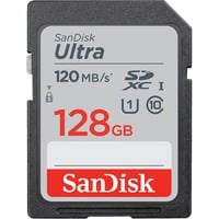 Ultra mémoire flash 128 Go SDXC Classe 10, Carte mémoire