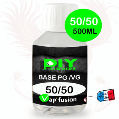 Base pg/vg 50-50 500ml by Vap'fusion