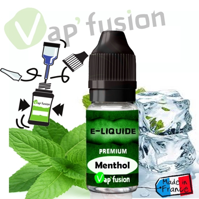 e liquide menthol 10ml Vapfusion