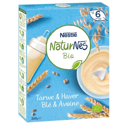 Nestlé NaturNes Bio Blé & Avoine 6 Moins