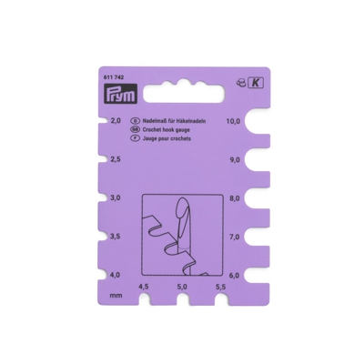 Jauge pour crochets Prym