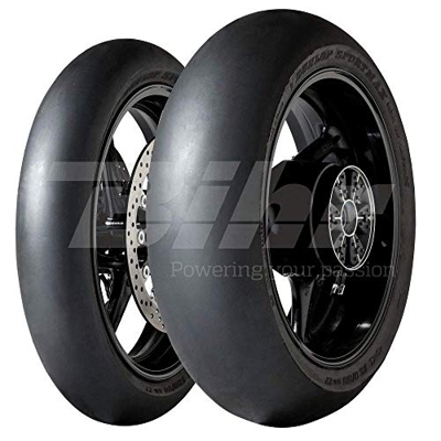 'Dunlop Sportmax GP Racer D212 Slick ( 190/55 R17 TL roue arrière, Composé de caoutchouc ENDURANCE, NHS )'