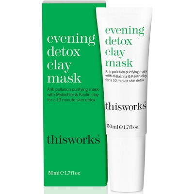 Masque Détoxifiant à l'Argile pour le Soir Evening Detox Clay Mask this works 50 ml