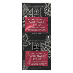 Masque Visage Anti-Rides Raffermissant Express APIVITA 2 x 8 ml – Raisin en oferta