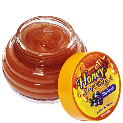 Soin de Nuit Miel Honey Sleeping Pack Holika Holika (Myrtille)