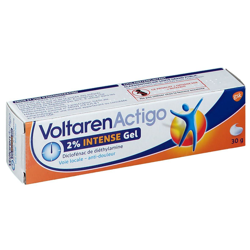 VoltarenActigo® 2 % Intense Gel características
