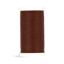 Bobine fil 100 m 100% polyester marron precio