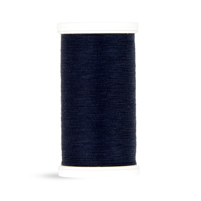 Bobine fil 100 m 100% polyester bleu foncé