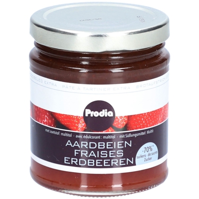 Prodia Pâte à tartiner Extra Fraise + Maltitol