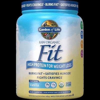 Raw Organic Fit Shake - Vanille - 465 g