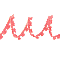 Galon mini floches rose en oferta