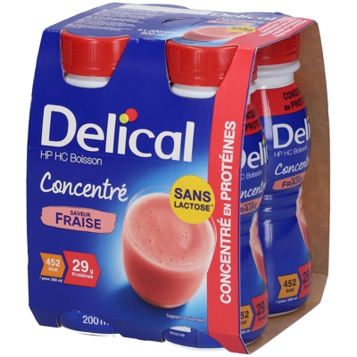 Delical Concentré Boisson HP HC Fraise