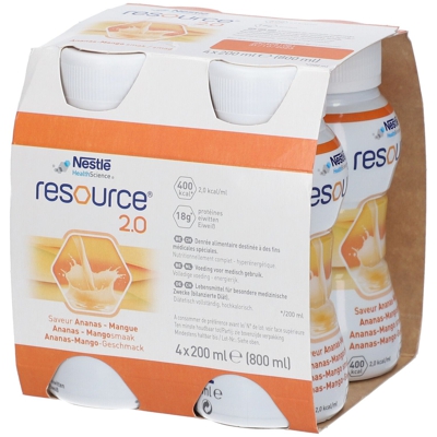 Resource 2.0 Drink Ananas-Mangue