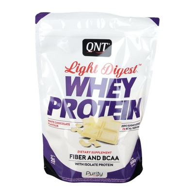 QNT Light Digest Whey Protein Chococat Blanc