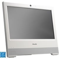 XPC all-in-one X50V7 Blanc Intel SoC BGA 1528 39,6 cm (15.6") Haut-parleurs intégrés Écran tactile 1366 x 798 pixels 4205U 1,8 GHz LCD, Barebone características