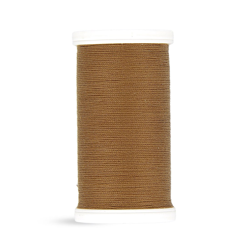 Bobine fil 100 m 100% polyester marron en oferta