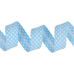 Biais à pois bleu ciel 20 mm precio