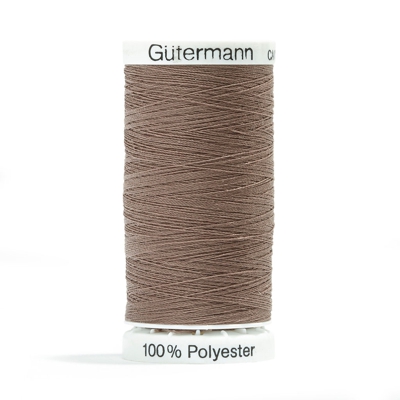Bobine de fil polyester Gütermann - Beige - Marron