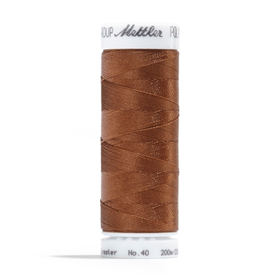 Bobine fil Poly Sheen marron Mettler