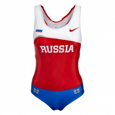 Nike Femmes Leotard Russie Tenue d'athlétisme 713655-611