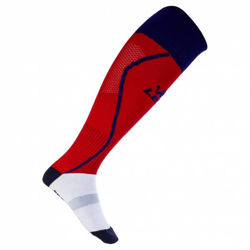 Legea Chaussettes Gold Pro rouge / marine características
