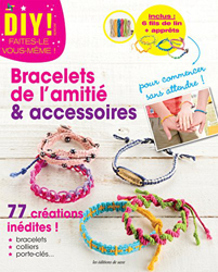 Bracelets de l'amitié & accessoires : 77 créations inédites ! inclus 6 fils de lin + apprêts precio