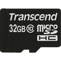 TS32GUSDC10 mémoire flash 32 Go MicroSDHC NAND Classe 10, Carte mémoire