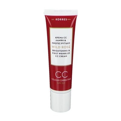 Korres CC Crème Spf30 teinté claire