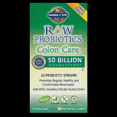 Raw Microbiome Santé du Colon - 30 Capsules