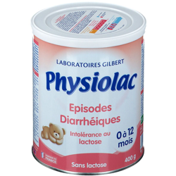 Physiolac Episodes diarrhéiques 0-12 mois características