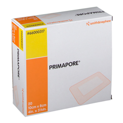 Primapore S&N Pans Post-Op 10 cm x 8 cm características