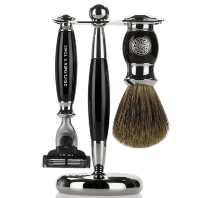 Set de rasage Gentlemen's Tonic Mayfair - Ebony