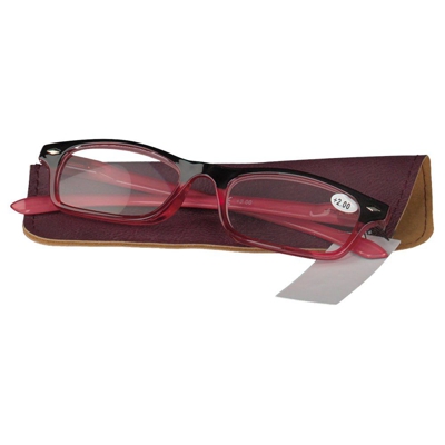 pharmaGLASSES® Lunettes de lecture Rouge +2.00