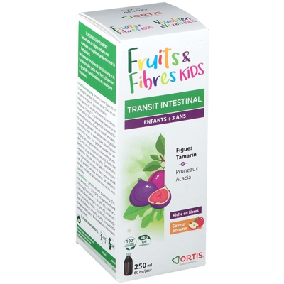 Ortis® Transit intestinal Fruits & Fibres Enfants + 3 ans