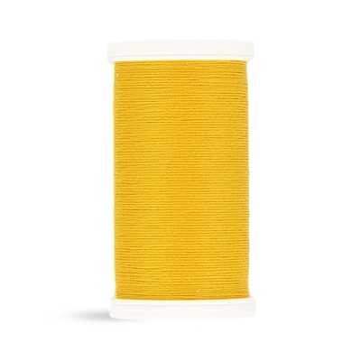 Bobine fil 100 m 100% polyester jaune foncé
