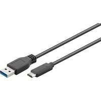 Kabel / Adapter câble USB 3 m USB 3.2 Gen 1 (3.1 Gen 1) USB A USB C Noir