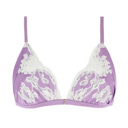 MARJOLAINE soutien-gorge triangle en soie Marjolaine