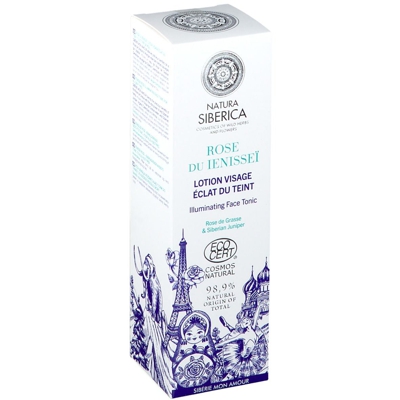 Natura Siberica Rose DU Ienissei Lotion visage éclat du teint
