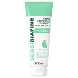 Sensibiafine® Crème Corporelle Hydratante Pro-Tolérance características