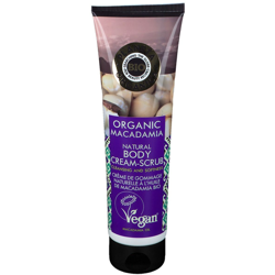 Planeta Organica Crème gommante naturelle Macadamia pour le corps en oferta