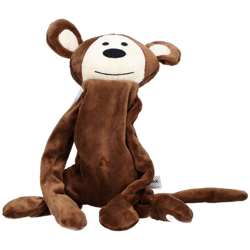 Difrax® Singe Mario peluche plate soft brun características