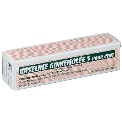 Vaseline Gomenolée 5 %