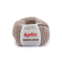 Pelote de laine Katia Merino Aran beige características