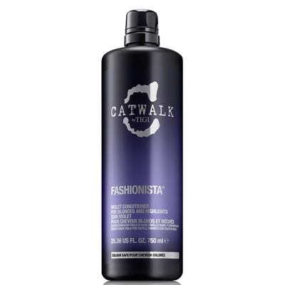 Après-shampooing violet cheveux blonds Tigi Catwalk Fashionista (750ml)